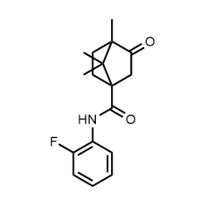 N-(2-Fluorophenyl)-4,7,7-trimethyl-3-oxobicyclo[2.2.1]heptane-1-carboxamide|CS-1164074