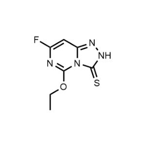 5-Ethoxy-7-fluoro-[1,2,4]triazolo[4,3-c]pyrimidine-3(2H)-thione|CS-1164090