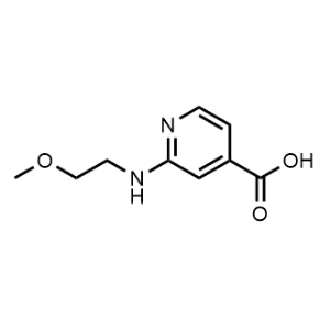 2-((2-Methoxyethyl)amino)isonicotinic acid|CS-1164233
