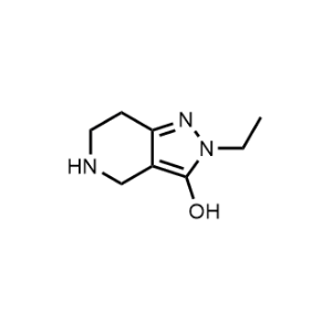 2-Ethyl-4,5,6,7-tetrahydro-2H-pyrazolo[4,3-c]pyridin-3-ol|CS-1164250