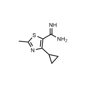 4-Cyclopropyl-2-methylthiazole-5-carboximidamide|CS-1164255