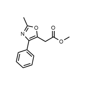 Methyl 2-(2-methyl-4-phenyloxazol-5-yl)acetate|CS-1164373