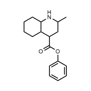 Phenyl 2-methyldecahydroquinoline-4-carboxylate|CS-1164383