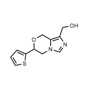 (6-(Thiophen-2-yl)-5,6-dihydro-8H-imidazo[5,1-c][1,4]oxazin-1-yl)methanol|CS-1164386