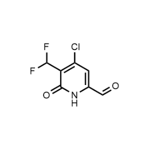 4-Chloro-5-(difluoromethyl)-6-oxo-1,6-dihydropyridine-2-carbaldehyde|CS-1164447