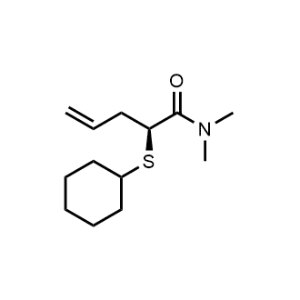 (S)-2-(Cyclohexylthio)-N,N-dimethylpent-4-enamide|CS-1164498