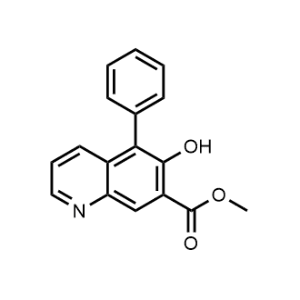 Methyl 6-hydroxy-5-phenylquinoline-7-carboxylate|CS-1164595