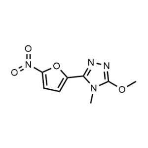 3-Methoxy-4-methyl-5-(5-nitrofuran-2-yl)-4H-1,2,4-triazole|CS-1164659