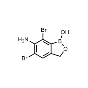 6-Amino-5,7-dibromobenzo[c][1,2]oxaborol-1(3H)-ol|CS-1164661