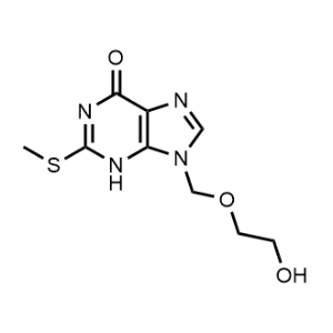 9-((2-Hydroxyethoxy)methyl)-2-(methylthio)-3,9-dihydro-6H-purin-6-one|CS-1164850