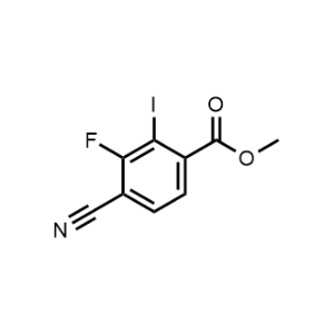 Methyl 4-cyano-3-fluoro-2-iodobenzoate|CS-1164872