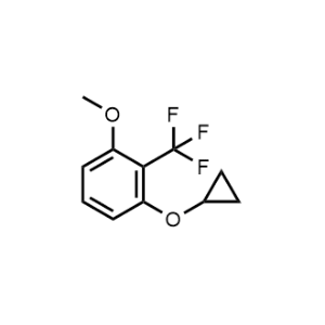 1-Cyclopropoxy-3-methoxy-2-(trifluoromethyl)benzene|CS-1164958