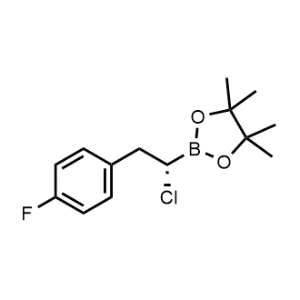 (S)-2-(1-Chloro-2-(4-fluorophenyl)ethyl)-4,4,5,5-tetramethyl-1,3,2-dioxaborolane|CS-1164983