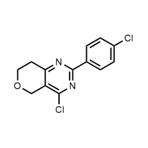 4-Chloro-2-(4-chlorophenyl)-7,8-dihydro-5H-pyrano[4,3-d]pyrimidine|CS-1165012