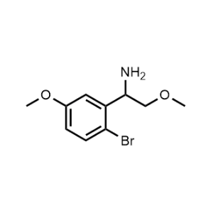 1-(2-Bromo-5-methoxyphenyl)-2-methoxyethan-1-amine|CS-1165031
