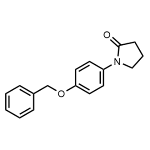 1-(4-(Benzyloxy)phenyl)pyrrolidin-2-one|CS-1165059