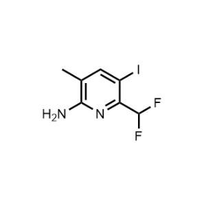 6-(Difluoromethyl)-5-iodo-3-methylpyridin-2-amine|CS-1165088