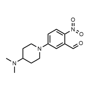5-(4-(Dimethylamino)piperidin-1-yl)-2-nitrobenzaldehyde|CS-1165138