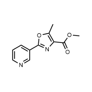 Methyl 5-methyl-2-(pyridin-3-yl)oxazole-4-carboxylate|CS-1165139