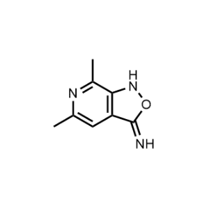 5,7-Dimethylisoxazolo[3,4-c]pyridin-3(1H)-imine|CS-1165148