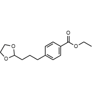 Ethyl 4-(3-(1,3-dioxolan-2-yl)propyl)benzoate|CS-1165204