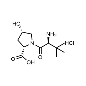 (2S,4S)-1-((S)-2-Amino-3,3-dimethylbutanoyl)-4-hydroxypyrrolidine-2-carboxylic acid hydrochloride|CS-1165258