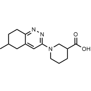 1-(6-Methyl-5,6,7,8-tetrahydrocinnolin-3-yl)piperidine-3-carboxylic acid|CS-1165308