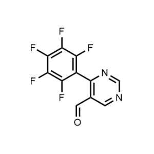 4-(Perfluorophenyl)pyrimidine-5-carbaldehyde|CS-1165313