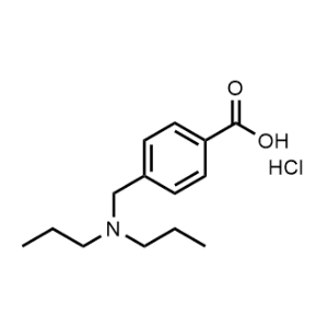 4-((Dipropylamino)methyl)benzoic acid hydrochloride|CS-1165405