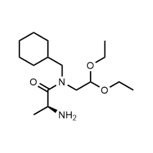 (S)-2-Amino-N-(cyclohexylmethyl)-N-(2,2-diethoxyethyl)propanamide|CS-1165419