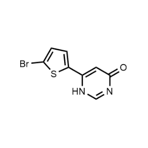 6-(5-Bromothiophen-2-yl)pyrimidin-4(1H)-one|CS-1165432