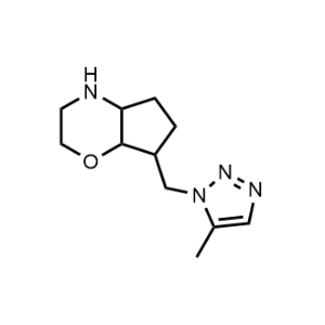 7-((5-Methyl-1H-1,2,3-triazol-1-yl)methyl)octahydrocyclopenta[b][1,4]oxazine|CS-1165448