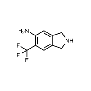 6-(Trifluoromethyl)isoindolin-5-amine|CS-1165488