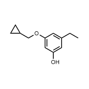 3-(Cyclopropylmethoxy)-5-ethylphenol|CS-1165522