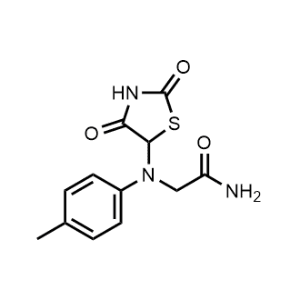 2-((2,4-Dioxothiazolidin-5-yl)(P-tolyl)amino)acetamide|CS-1165627