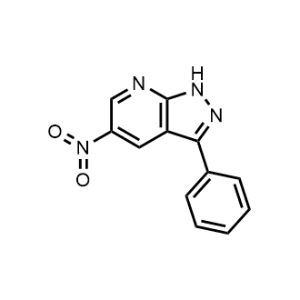 5-Nitro-3-phenyl-1H-pyrazolo[3,4-b]pyridine|CS-1165630