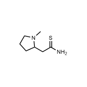 2-(1-Methylpyrrolidin-2-yl)ethanethioamide|CS-1165634