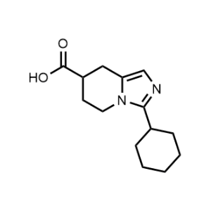 3-Cyclohexyl-5,6,7,8-tetrahydroimidazo[1,5-a]pyridine-7-carboxylic acid|CS-1165654