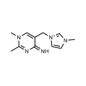 3-((4-Imino-1,2-dimethyl-1,4-dihydropyrimidin-5-yl)methyl)-1-methyl-1H-imidazol-3-ium|CS-1165674