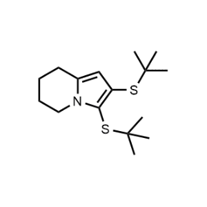 2,3-Bis(tert-butylthio)-5,6,7,8-tetrahydroindolizine|CS-1165687