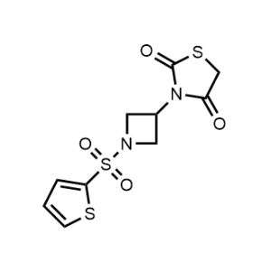3-(1-(Thiophen-2-ylsulfonyl)azetidin-3-yl)thiazolidine-2,4-dione|CS-1165719