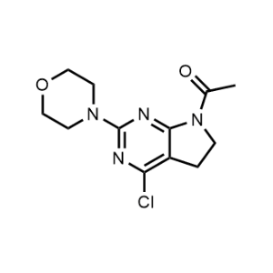 1-(4-Chloro-2-morpholino-5,6-dihydro-7H-pyrrolo[2,3-d]pyrimidin-7-yl)ethan-1-one|CS-1165757