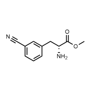 Methyl (R)-2-amino-3-(3-cyanophenyl)propanoate|CS-1165904
