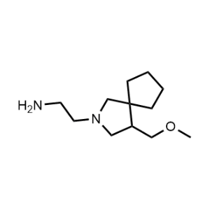 2-(4-(Methoxymethyl)-2-azaspiro[4.4]nonan-2-yl)ethan-1-amine|CS-1165991