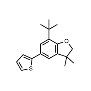 7-(Tert-butyl)-3,3-dimethyl-5-(thiophen-2-yl)-2,3-dihydrobenzofuran|CS-1166043