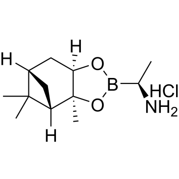(S)-1-((3aS,4S,6S,7aR)-3a,5,5-trimethylhexahydro-4,6-methanobenzo[d][1,3,2]dioxaborol-2-yl)ethan-1-amine hydrochloride|CS-1166092