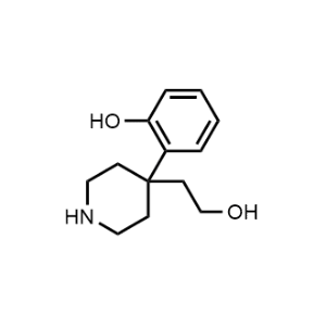 2-(4-(2-Hydroxyethyl)piperidin-4-yl)phenol|CS-1166149
