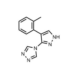 4-(4-(O-Tolyl)-1H-pyrazol-3-yl)-4H-1,2,4-triazole|CS-1166246
