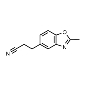 3-(2-Methylbenzo[d]oxazol-5-yl)propanenitrile|CS-1166263