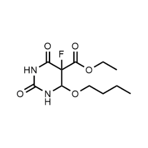 Ethyl 4-butoxy-5-fluoro-2,6-dioxohexahydropyrimidine-5-carboxylate|CS-1166317